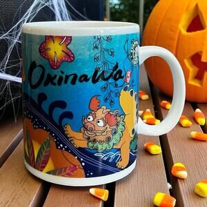 Starbucks Japan Okinawa City Mug 2009 Limited Edition Coffee Cup Import EUC